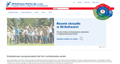 Desktop Screenshot of in-software.pl